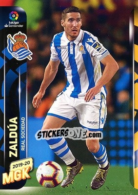 Sticker Zaldúa - Liga 2019-2020. Megacracks - Panini