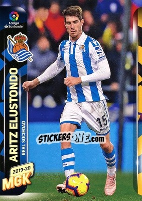 Sticker Aritz Elustondo - Liga 2019-2020. Megacracks - Panini