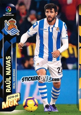 Sticker Raúl Navas - Liga 2019-2020. Megacracks - Panini