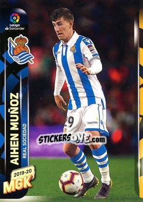 Sticker Aihen Muñoz - Liga 2019-2020. Megacracks - Panini