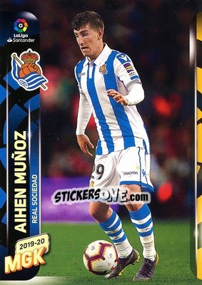 Figurina Aihen Muñoz - Liga 2019-2020. Megacracks - Panini