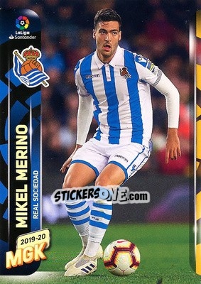 Sticker Mikel Merino - Liga 2019-2020. Megacracks n. 282 - Panini