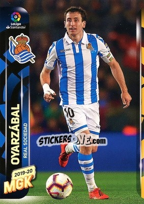 Cromo Oyarzabal - Liga 2019-2020. Megacracks n. 284 - Panini