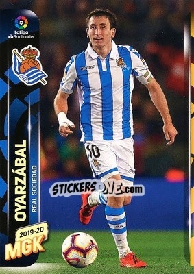 Cromo Oyarzabal - Liga 2019-2020. Megacracks - Panini