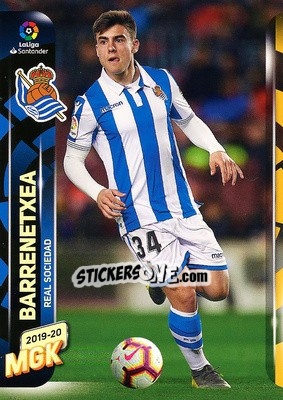 Sticker Barrenetxea - Liga 2019-2020. Megacracks - Panini