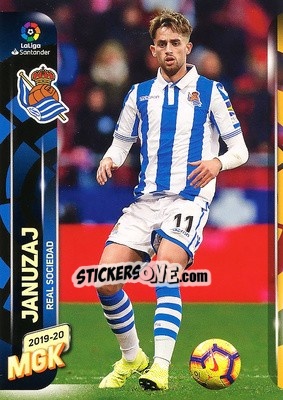 Sticker Januzaj - Liga 2019-2020. Megacracks n. 288 - Panini