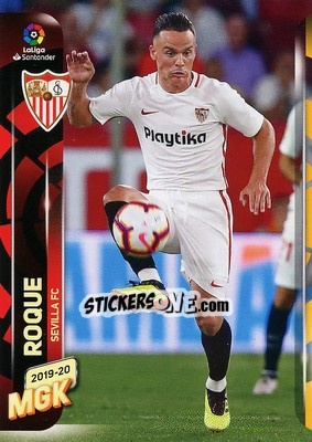 Sticker Roque - Liga 2019-2020. Megacracks n. 300 - Panini