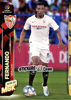 Sticker Fernando - Liga 2019-2020. Megacracks n. 300bis - Panini
