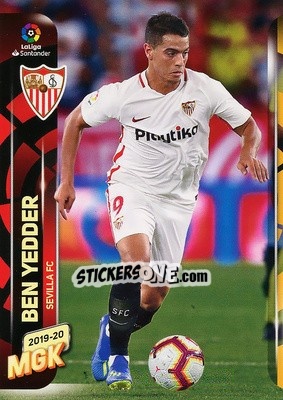 Sticker Ben Yedder - Liga 2019-2020. Megacracks n. 305 - Panini