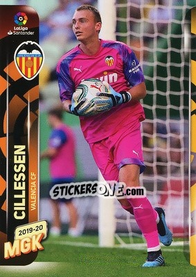 Sticker Cillessen - Liga 2019-2020. Megacracks n. 308 - Panini