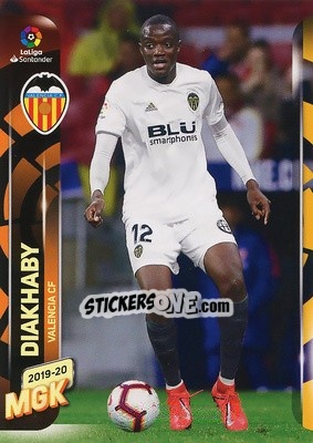 Sticker Diakhaby - Liga 2019-2020. Megacracks - Panini