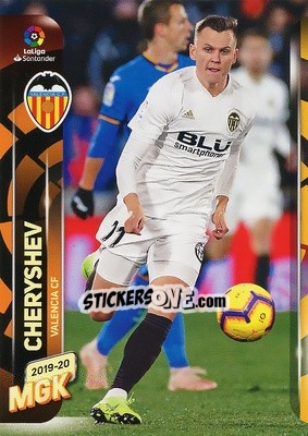 Sticker Cheryshev - Liga 2019-2020. Megacracks n. 320 - Panini