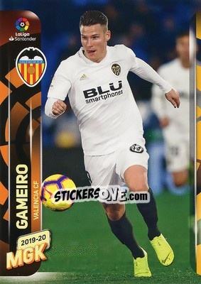Sticker Gameiro - Liga 2019-2020. Megacracks n. 323 - Panini