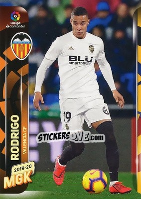 Sticker Rodrigo Moreno - Liga 2019-2020. Megacracks n. 324 - Panini