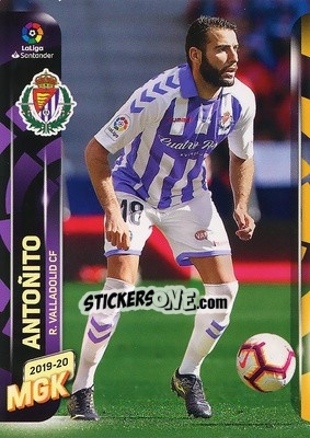 Sticker Antoñito - Liga 2019-2020. Megacracks - Panini