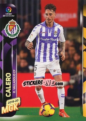 Sticker Calero - Liga 2019-2020. Megacracks - Panini