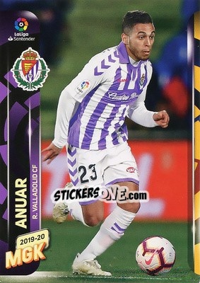 Sticker Anuar - Liga 2019-2020. Megacracks - Panini
