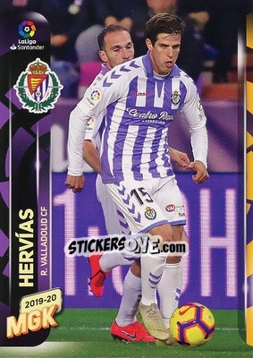 Sticker Hervías - Liga 2019-2020. Megacracks n. 337 - Panini