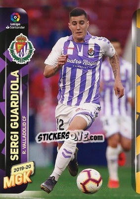 Sticker Sergi Guardiola - Liga 2019-2020. Megacracks - Panini