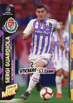 Sticker Sergi Guardiola - Liga 2019-2020. Megacracks n. 340 - Panini