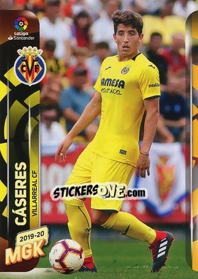 Sticker Cáseres - Liga 2019-2020. Megacracks - Panini
