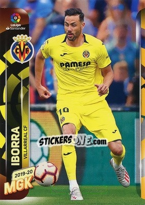 Sticker Iborra - Liga 2019-2020. Megacracks - Panini