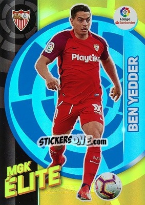Sticker Ben Yedder - Liga 2019-2020. Megacracks - Panini