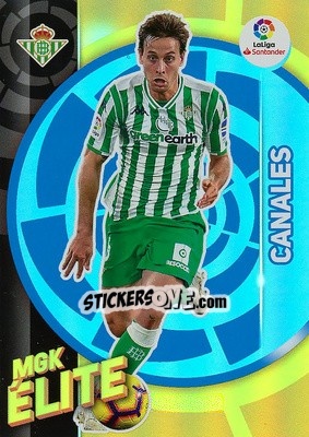 Sticker Canales - Liga 2019-2020. Megacracks - Panini