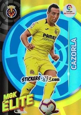 Sticker Cazorla - Liga 2019-2020. Megacracks n. 363 - Panini