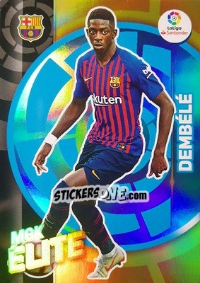 Sticker Ousmane Dembélé - Liga 2019-2020. Megacracks - Panini