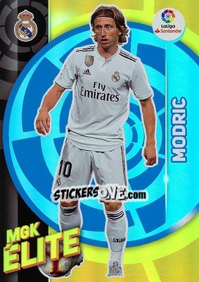 Sticker Modric - Liga 2019-2020. Megacracks n. 372 - Panini