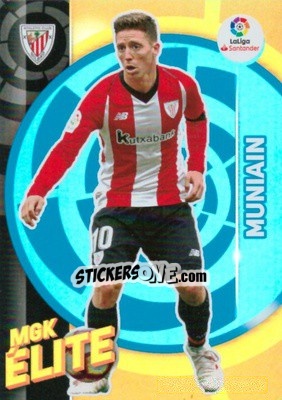 Sticker Muniain - Liga 2019-2020. Megacracks n. 375 - Panini