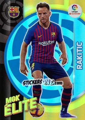 Sticker Rakitic - Liga 2019-2020. Megacracks n. 380 - Panini