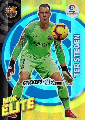 Sticker ter Stegen - Liga 2019-2020. Megacracks - Panini