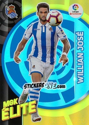 Sticker Willian José - Liga 2019-2020. Megacracks n. 385 - Panini