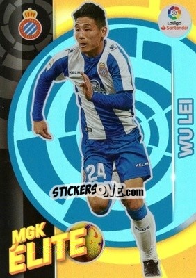 Sticker Wu Lei - Liga 2019-2020. Megacracks n. 387 - Panini