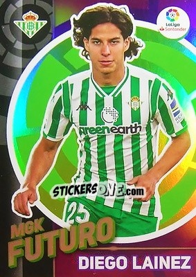 Sticker Diego Lainez - Liga 2019-2020. Megacracks n. 392 - Panini
