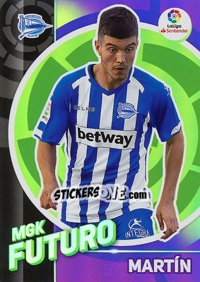 Sticker Martín - Liga 2019-2020. Megacracks n. 397 - Panini