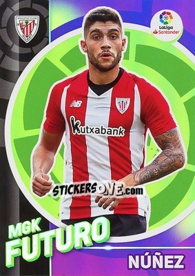 Sticker Núñez - Liga 2019-2020. Megacracks - Panini