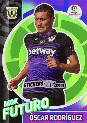 Sticker óscar Rodríguez - Liga 2019-2020. Megacracks n. 401 - Panini