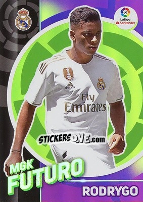 Sticker Rodrygo - Liga 2019-2020. Megacracks n. 403 - Panini