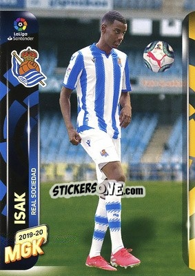 Sticker Isak - Liga 2019-2020. Megacracks - Panini