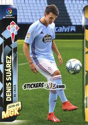 Sticker Denis Suárez - Liga 2019-2020. Megacracks n. 411 - Panini