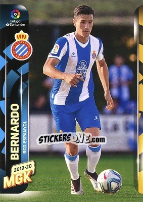 Cromo Bernardo - Liga 2019-2020. Megacracks - Panini