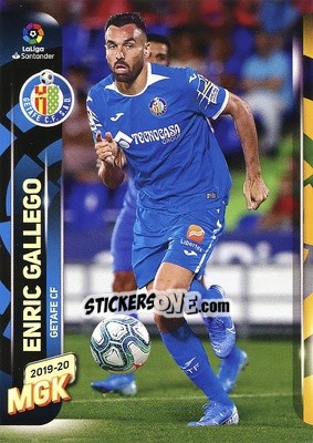Sticker Enric Gallego - Liga 2019-2020. Megacracks n. 413 - Panini