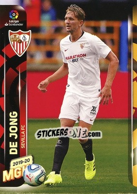 Cromo De Jong - Liga 2019-2020. Megacracks - Panini