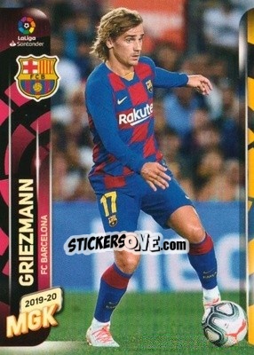Sticker Antoine Griezmann - Liga 2019-2020. Megacracks n. 426 - Panini