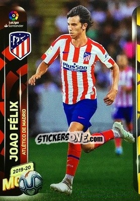 Sticker Joao Félix - Liga 2019-2020. Megacracks - Panini