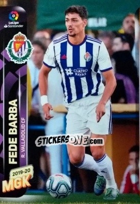 Sticker Fede Barba - Liga 2019-2020. Megacracks - Panini