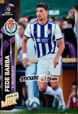 Sticker Fede Barba - Liga 2019-2020. Megacracks n. 454 - Panini